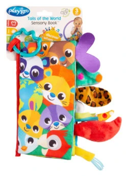 Playgro Tails Of The World Buggyboekje P0187967 -Baby Kinderwagen Serie Winkel 0187967 Tails of the World Sensory Book 2