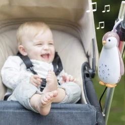 Zazu Zoe De Pinguin Roze 3 In 1 Muziekdoosje ZA-ZOE-03 -Baby Kinderwagen Serie Winkel 31487874536 1de4c30e7c o 2