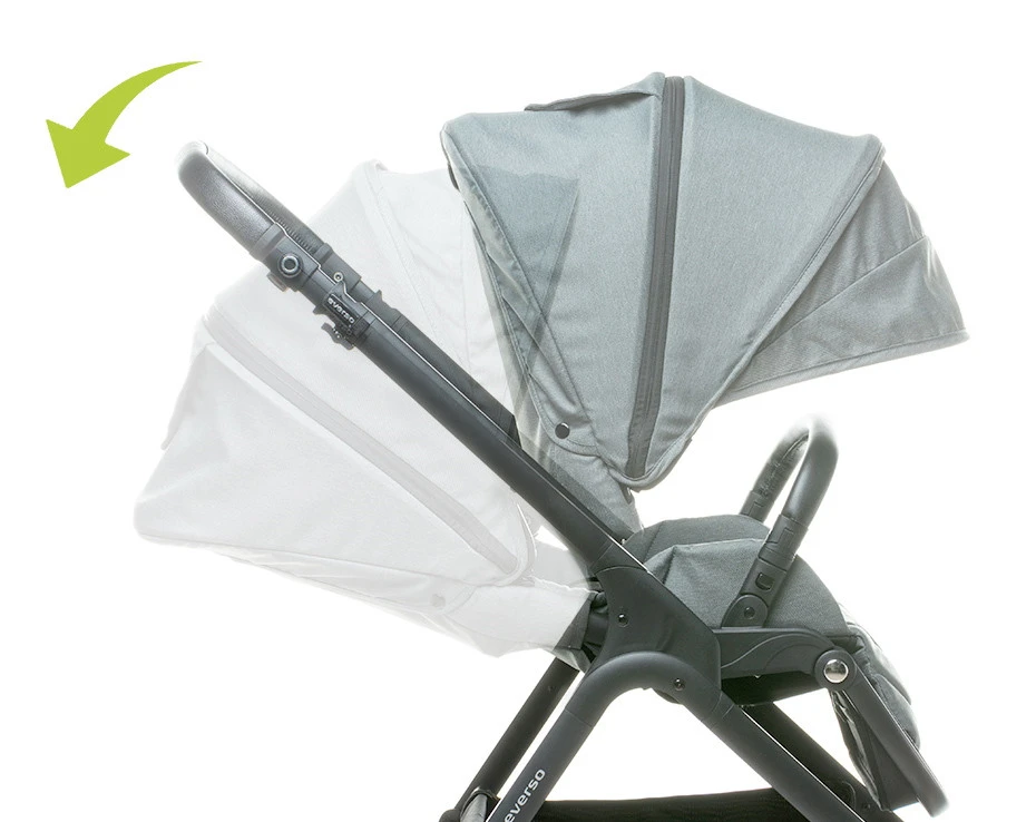 4Baby Everso Black Wandelwagen 11 4Baby Everso Black Wandelwagen - Afbeelding 9