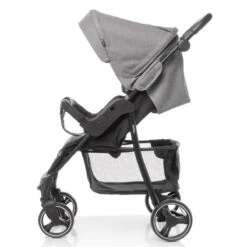 4Baby Rapid XXIII Grey Melange Wandelwagen -Baby Kinderwagen Serie Winkel 4baby rapid grey melange wandelwagen 3