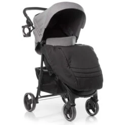 4Baby Rapid XXIII Grey Melange Wandelwagen -Baby Kinderwagen Serie Winkel 4baby rapid grey melange wandelwagen 6