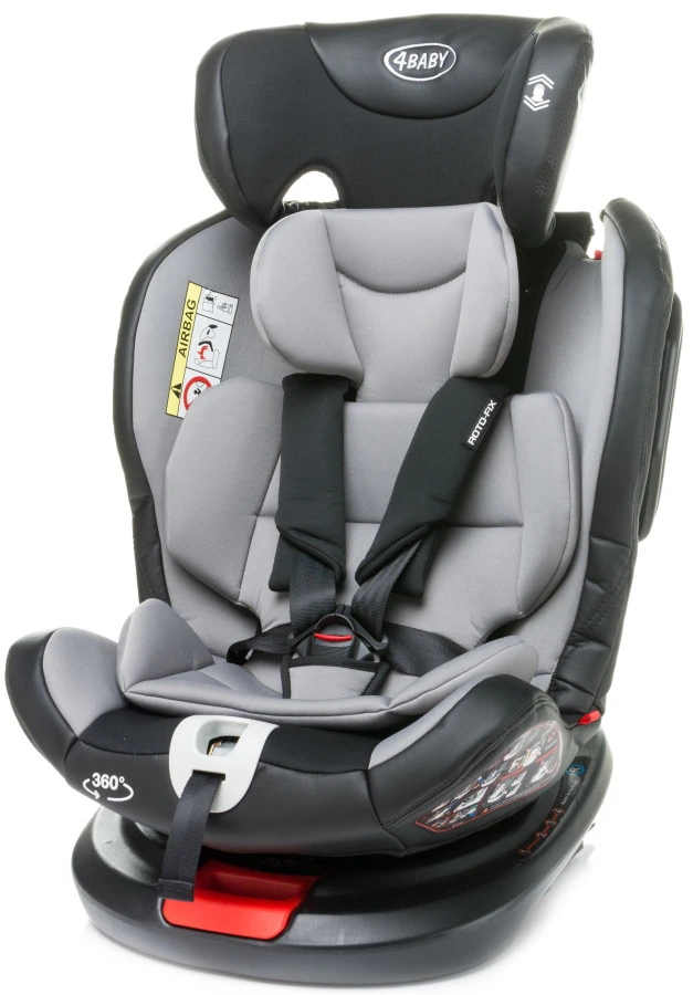 4Baby Roto-Fix Blue 360º 0-36 Kg Isofix Autostoel 5 4Baby Roto-Fix Blue 360º 0-36 Kg Isofix Autostoel - Afbeelding 4
