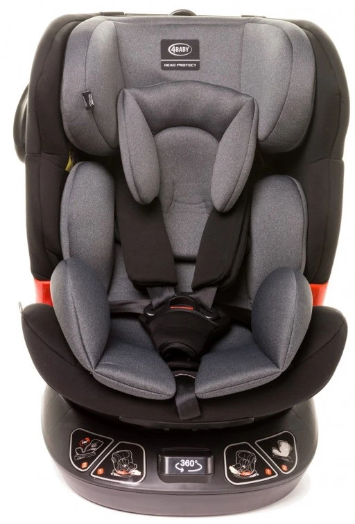 4Baby Space-Fix 2022 Graphite 360º 0-36 Kg Autostoel 5 4Baby Space-Fix 2022 Graphite 360º 0-36 Kg Autostoel - Afbeelding 3