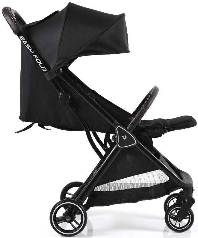 Cangaroo Easy Fold Black Wandelwagen 4 Cangaroo Easy Fold Black Wandelwagen - Afbeelding 2