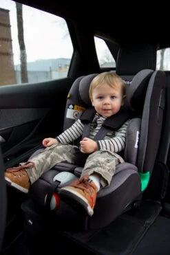 Ding York Black Leather I-Size Autostoel 9-36 Kg K63 -Baby Kinderwagen Serie Winkel ML Ding York 10 2 1