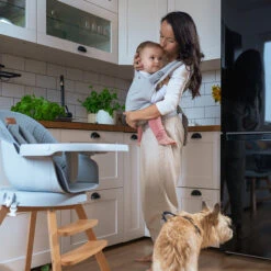 Momi Collet Grey Ergonomische Draagzak NOSI00003 -Baby Kinderwagen Serie Winkel Momi Collet Grey Ergonomische Draagzak NOSI00003 5