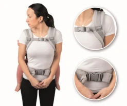 Momi Collet Grey Ergonomische Draagzak NOSI00003 -Baby Kinderwagen Serie Winkel Momi Collet Grey Ergonomische Draagzak NOSI00003 9