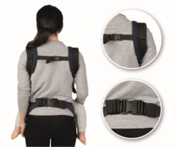 Momi Collet Navy Blue Ergonomische Draagzak NOSI00002 18 Momi Collet Navy Blue Ergonomische Draagzak NOSI00002 -Baby Kinderwagen Serie Winkel Momi Collet Navy Blue Ergonomische Draagzak NOSI00002 7