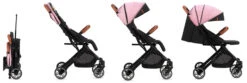 Momi Estelle Pink Wandelwagen WOSP00004 16 Momi Estelle Pink Wandelwagen WOSP00004 -Baby Kinderwagen Serie Winkel Momi Estelle Pink Wandelwagen WOSP00004 3