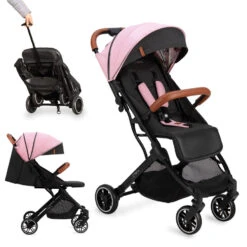 Momi Estelle Pink Wandelwagen WOSP00004 15 Momi Estelle Pink Wandelwagen WOSP00004 -Baby Kinderwagen Serie Winkel Momi Estelle Pink Wandelwagen WOSP00004 4