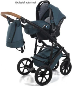 Tako Space Turquoise Kinderwagen Incl. Tas 03 -Baby Kinderwagen Serie Winkel Tako Space Turquoise Kinderwagen incl. Tas 03 16