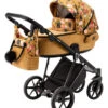 Adamex Porto Flowers Ochre 2-in-1 Kinderwagen FL-3 2 Adamex Porto Flowers Ochre 2-in-1 Kinderwagen FL-3 -Baby Kinderwagen Serie Winkel adamex porto flowers ochre 2 in 1 kinderwagen fl 3 01
