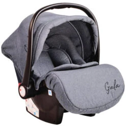 Cangaroo Gala Dark Grey/Silver 3-in-1 Combi Kinderwagen Incl. Autostoel. -Baby Kinderwagen Serie Winkel angaroo gala dark grey silver 2 in 1 combi kinderwagen incl tas en autostoel 1 1