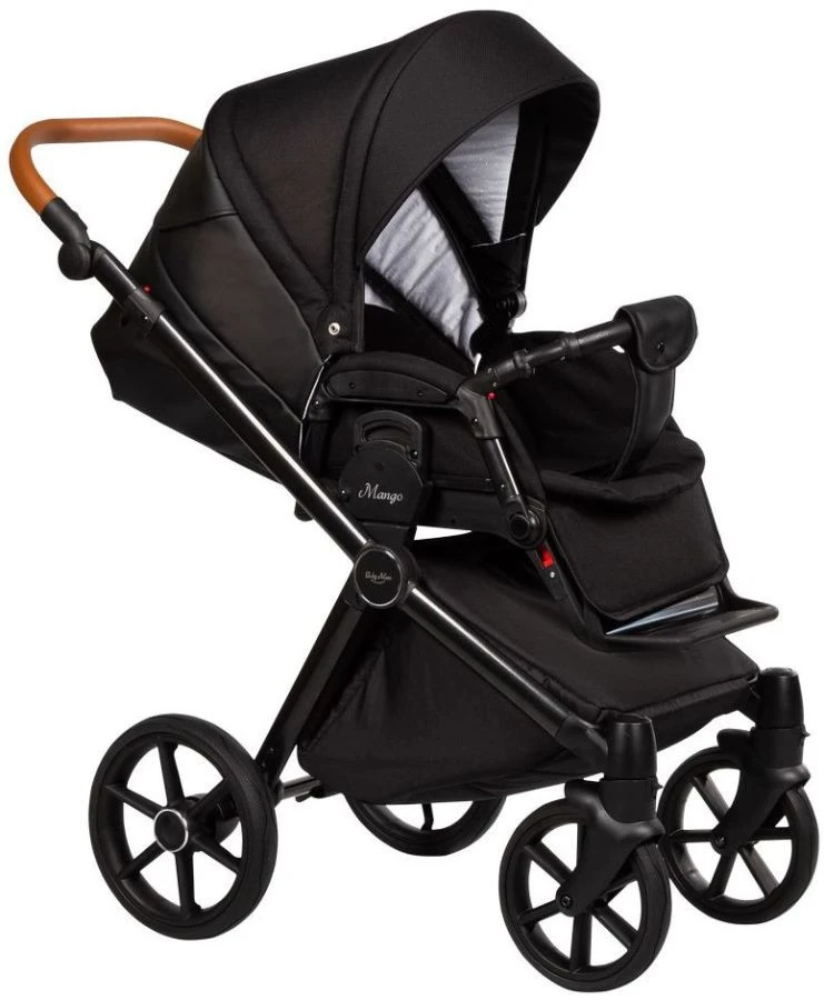 Baby Merc Mango Black Kinderwagen Incl. Autostoel M/ML204B - Afbeelding 3