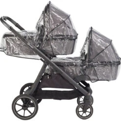 Babygo Duo Ultra Grey Tandem Kinderwagen Incl. 2 Autostoelen En 2 Ultrabase 780001 -Baby Kinderwagen Serie Winkel babygo duo grey tandem kinderwagen 7801 15 2