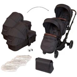 Baby Kinderwagen Serie Winkel 27 Baby Kinderwagen Serie Winkel -Baby Kinderwagen Serie Winkel babygo twinner grey tandem duowagen 7501 12 1