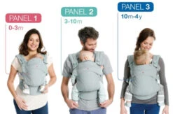 Babylonia Flexia Deep Grey Draagzak BDDFLEX1914 -Baby Kinderwagen Serie Winkel babylonia flexia pine green draagzak 8 1