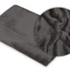 Babymatex BoNo Fleece Donkergrijs 75x100 Cm Wiegdeken TB0208_44 -Baby Kinderwagen Serie Winkel babymatex bono 100x150 cm donkergrijs ledikantdeken to0101 44 2 1