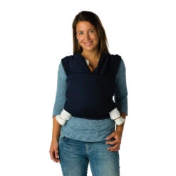 Babylonia Tricot-Slen Bamboo Khaki Green Draagdoek BDDTSB_1_707 -Baby Kinderwagen Serie Winkel bddts position 01 lr 1