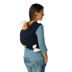 Babylonia Tricot-Slen Organic Sierra Brown Draagdoek BDDTS_1_903 -Baby Kinderwagen Serie Winkel bddts position 03 lr