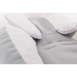 Bo Jungle B-Snooze Wit/Grijs 3-in-1 Universeel Kussen B180500 -Baby Kinderwagen Serie Winkel bo jungle b snooze witgrijs 3 in 1 universeel kussen b180500 4 1