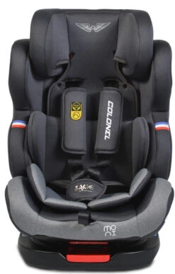 Cangaroo Colonel Black SPS Isofix 0-36 Kg Autostoel 0229 -Baby Kinderwagen Serie Winkel cangaroo colonel light grey 0 36 kg autostoel 0205 10 2