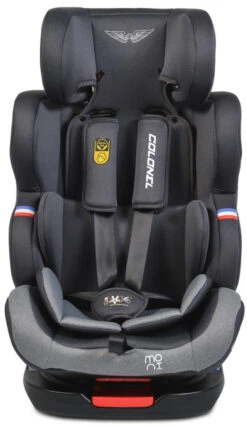 Cangaroo Colonel Black SPS Isofix 0-36 Kg Autostoel 0229 -Baby Kinderwagen Serie Winkel cangaroo colonel light grey 0 36 kg autostoel 0205 11 2