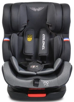 Cangaroo Colonel Dark Grey SPS Isofix 0-36 Kg Autostoel 0212 -Baby Kinderwagen Serie Winkel cangaroo colonel light grey 0 36 kg autostoel 0205 2 1