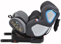 Cangaroo Colonel Dark Grey SPS Isofix 0-36 Kg Autostoel 0212 -Baby Kinderwagen Serie Winkel cangaroo colonel light grey 0 36 kg autostoel 0205 9 1