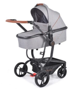 Cangaroo Ellada Grey 3-in-1 Combi Kinderwagen Incl. Autostoel -Baby Kinderwagen Serie Winkel cangaroo ellada grey 3 in 1 kinderwagen incl. autostoel 3 1