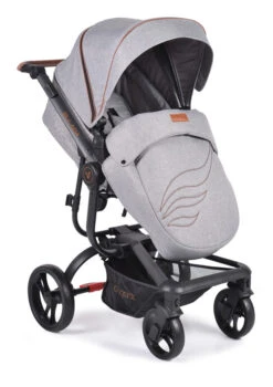 Cangaroo Ellada Grey 3-in-1 Combi Kinderwagen Incl. Autostoel -Baby Kinderwagen Serie Winkel cangaroo ellada grey 3 in 1 kinderwagen incl. autostoel 5