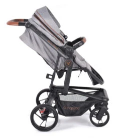 Cangaroo Ellada Grey 3-in-1 Combi Kinderwagen Incl. Autostoel -Baby Kinderwagen Serie Winkel cangaroo ellada grey 3 in 1 kinderwagen incl. autostoel 7