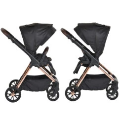 Cangaroo Empire Black 3-in-1 Kinderwagen Incl. Autostoel -Baby Kinderwagen Serie Winkel cangaroo empire black 3 in 1 kinderwagen incl. autostoel 11