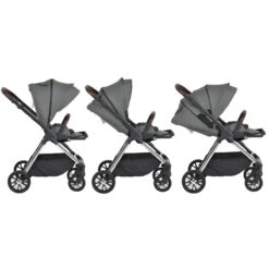 Cangaroo Empire Dark Grey 3-in-1 Kinderwagen Incl. Autostoel -Baby Kinderwagen Serie Winkel cangaroo empire dark grey 3 in 1 kinderwagen incl. autostoel 12