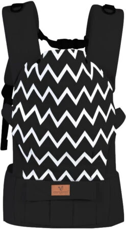 Cangaroo Explorer Black Ergonomische Draagzak 7124