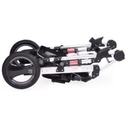 Cangaroo Gala Dark Grey/Silver 3-in-1 Combi Kinderwagen Incl. Autostoel. -Baby Kinderwagen Serie Winkel cangaroo gala dark grey silver 2 in 1 combi kinderwagen incl tas 13 1 1