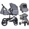 Cangaroo Gala Premium Panther 3-in-1 Combi Kinderwagen Incl. Autostoel -Baby Kinderwagen Serie Winkel cangaroo gala premium panther 11