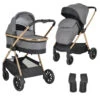 Cangaroo Hydra Grey 2-in-1 Kinderwagen Incl. Adapter 1 Cangaroo Hydra Grey 2-in-1 Kinderwagen Incl. Adapter -Baby Kinderwagen Serie Winkel cangaroo hydra grey 2 in 1 kinderwagen incl. adapter 1