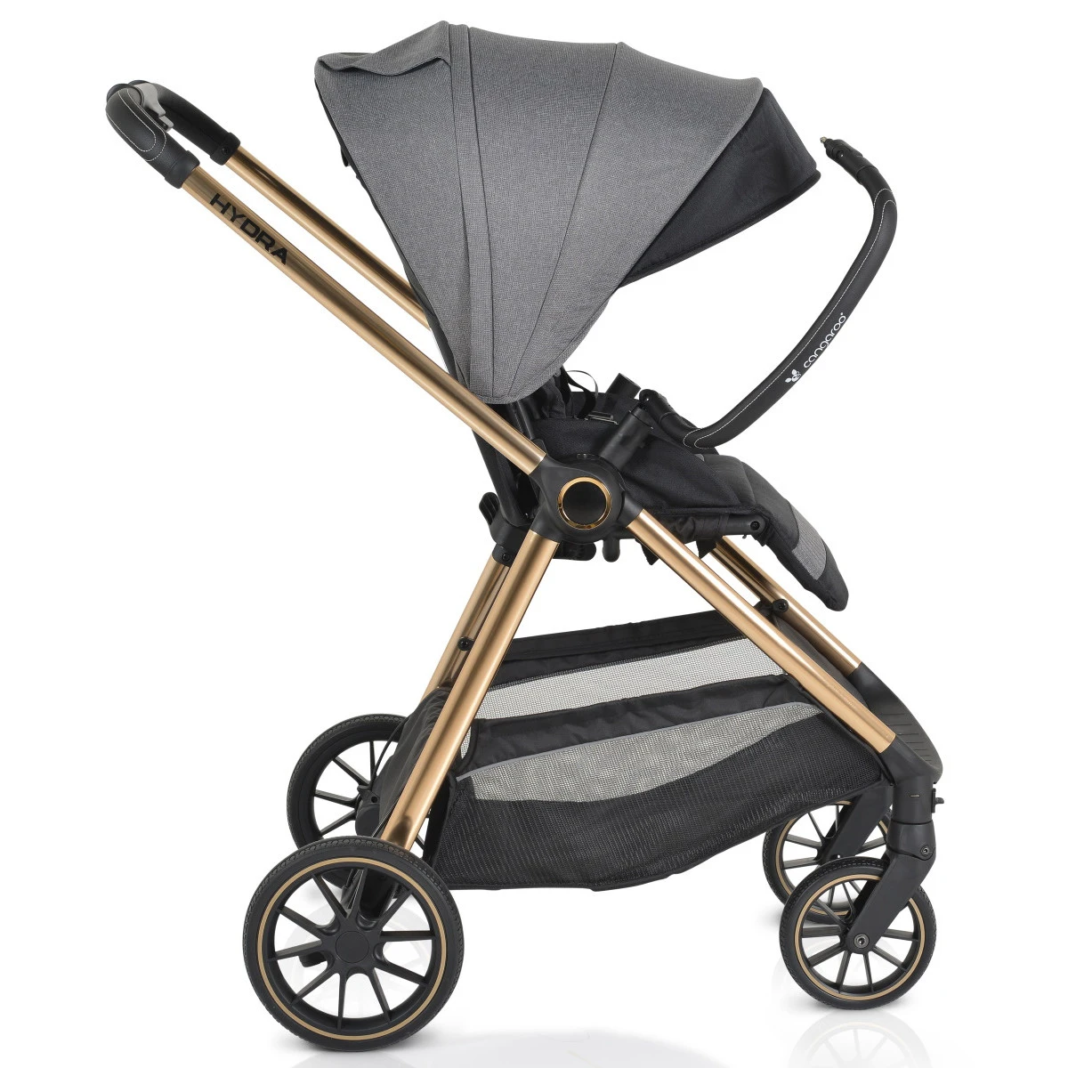 Cangaroo Hydra Grey 2-in-1 Kinderwagen Incl. Adapter 17 Cangaroo Hydra Grey 2-in-1 Kinderwagen Incl. Adapter - Afbeelding 15