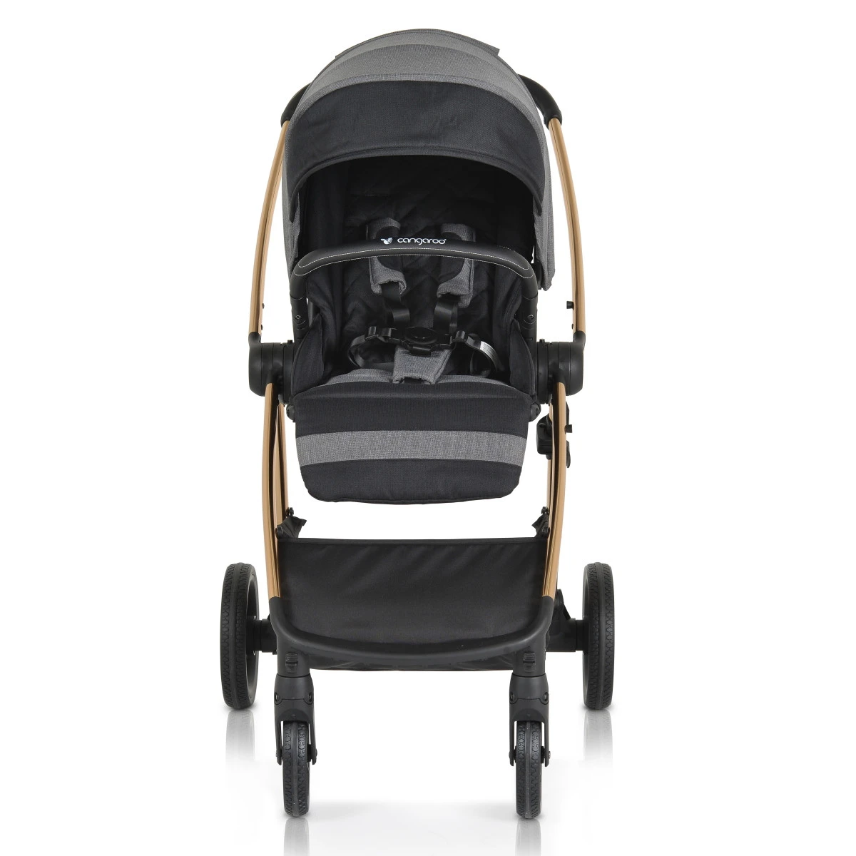 Cangaroo Hydra Grey 2-in-1 Kinderwagen Incl. Adapter 9 Cangaroo Hydra Grey 2-in-1 Kinderwagen Incl. Adapter - Afbeelding 7