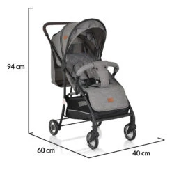 Cangaroo London Grey Wandelwagen 5581 28 Cangaroo London Grey Wandelwagen 5581 -Baby Kinderwagen Serie Winkel cangaroo london grey wandelwagen 5581 12