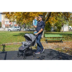 Cangaroo London Grey Wandelwagen 5581 30 Cangaroo London Grey Wandelwagen 5581 -Baby Kinderwagen Serie Winkel cangaroo london wandelwagen sfeer1