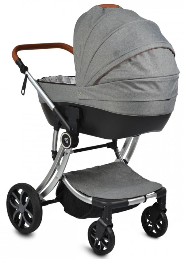 Cangaroo Polly Black 3-in-1 Combi Kinderwagen Incl. Autostoel 11 Cangaroo Polly Black 3-in-1 Combi Kinderwagen Incl. Autostoel - Afbeelding 9