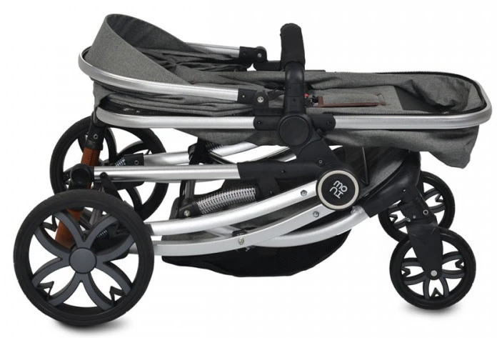 Cangaroo Polly Black 3-in-1 Combi Kinderwagen Incl. Autostoel 12 Cangaroo Polly Black 3-in-1 Combi Kinderwagen Incl. Autostoel - Afbeelding 10