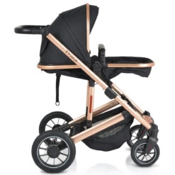 Cangaroo Thira Black 3-in-1 Combi Kinderwagen Incl. Autostoel -Baby Kinderwagen Serie Winkel cangaroo thira black 3 in 1 combi kinderwagen 17