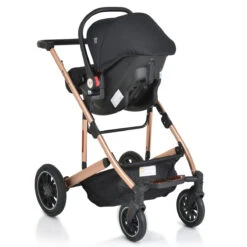 Cangaroo Thira Black 3-in-1 Combi Kinderwagen Incl. Autostoel -Baby Kinderwagen Serie Winkel cangaroo thira black 3 in 1 combi kinderwagen 19