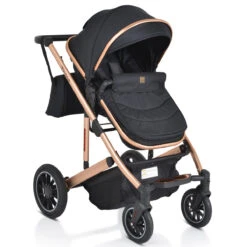 Cangaroo Thira Black 3-in-1 Combi Kinderwagen Incl. Autostoel -Baby Kinderwagen Serie Winkel cangaroo thira black 3 in 1 combi kinderwagen 7