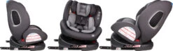 Ding Cruz Dark Grey 360° Isofix Autostoel 0-36kg DI-101920 -Baby Kinderwagen Serie Winkel di 101920 ding cruz dark grey 360