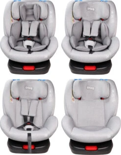 Ding Cruz Light Grey 360° Isofix Autostoel 0-36kg DI-101921 21 Ding Cruz Light Grey 360° Isofix Autostoel 0-36kg DI-101921 -Baby Kinderwagen Serie Winkel di 101921 ding cruz light grey 4options