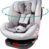 Ding Cruz Light Grey 360° Isofix Autostoel 0-36kg DI-101921